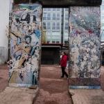 Two Pieces of Berlin Wall