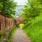 Fortress Walk above Passau, Germany