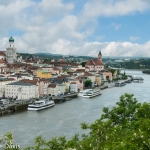 The Danube River, Passau, Germany