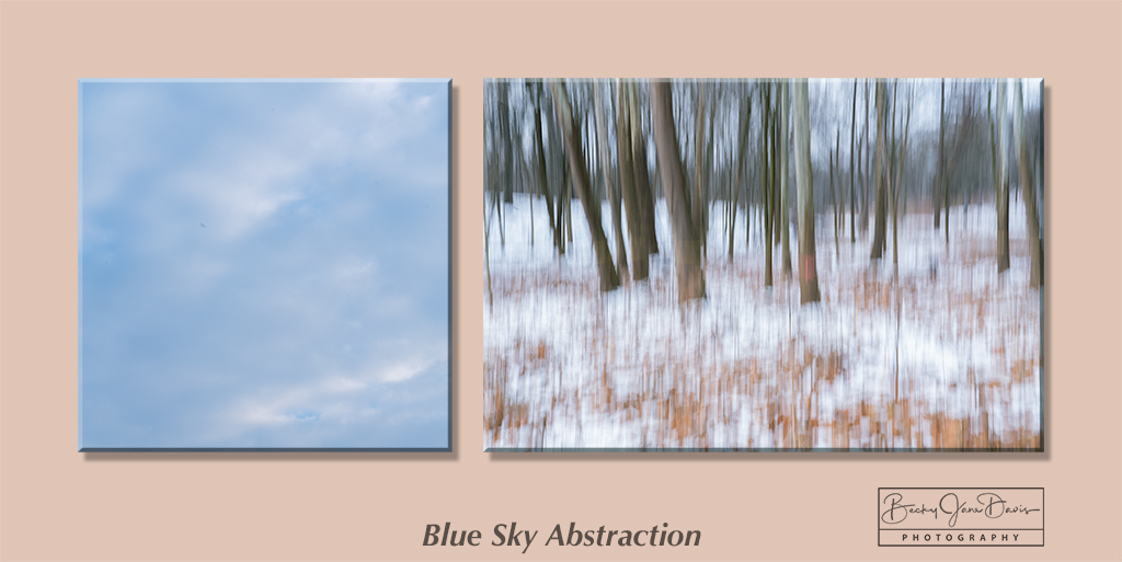 Blue Sky Abstraction