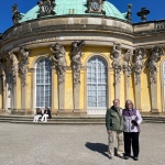 Mark & Becky in front of Sanssouci Palace