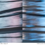 Pink blue Diptych