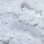 Piled up Snow