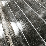 Snow Plow Tracks