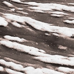 Liquid Water Meets Frozen Water on the River