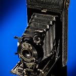 No. 1 Pocket Kodak Junior with Blue Gel