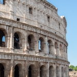 Rome-Coliseum and Pantheon